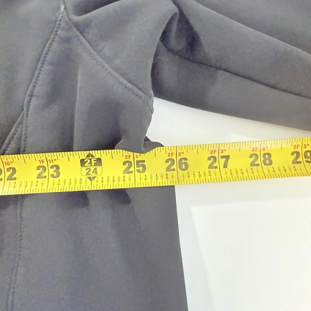 The North Face Apex Bionic Mens XXL Gray Softshell Full Zip Jacket Windproof